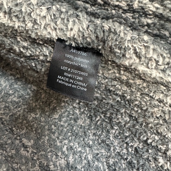 NWT Barefoot Dreams Cozy Chic Cabin Cable Cardigan 1X - Picture 8 of 12